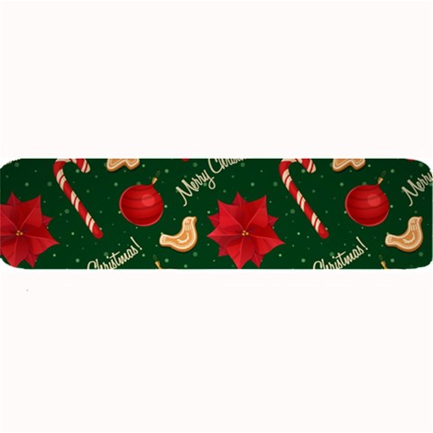 Merry Christmas Large Bar Mat from ArtsNow.com 32 x8.5  Bar Mat