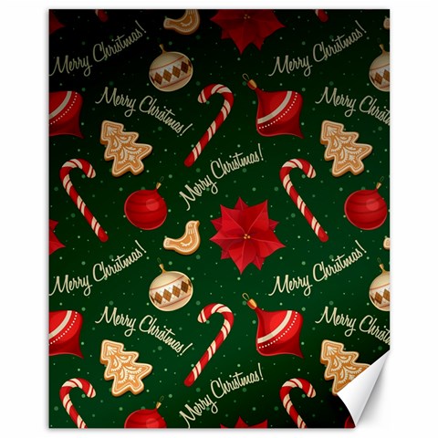 Merry Christmas Canvas 11  x 14  from ArtsNow.com 10.95 x13.48  Canvas - 1