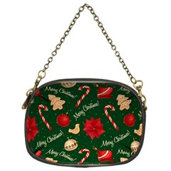 Merry Christmas Chain Purse (Two Sides) from ArtsNow.com Front