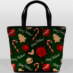 Merry Christmas Bucket Bag from ArtsNow.com Front