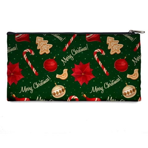 Merry Christmas Pencil Case from ArtsNow.com Back