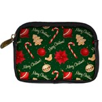 Merry Christmas Digital Camera Leather Case