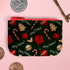 Merry Christmas Mini Coin Purse from ArtsNow.com Front