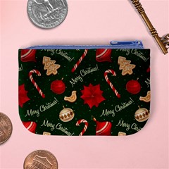 Merry Christmas Mini Coin Purse from ArtsNow.com Back