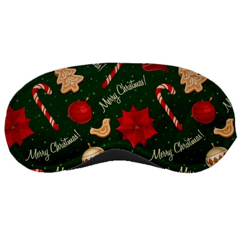 Merry Christmas Sleep Mask from ArtsNow.com Front