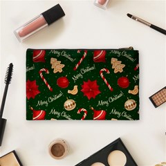 Merry Christmas Cosmetic Bag (Medium) from ArtsNow.com Back