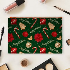 Merry Christmas Cosmetic Bag (Large) from ArtsNow.com Front