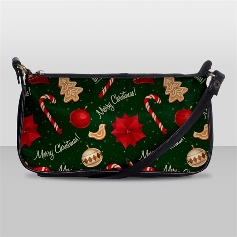 Merry Christmas Shoulder Clutch Bag from ArtsNow.com Front