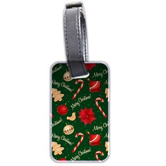 Merry Christmas Luggage Tag (two sides) from ArtsNow.com Front