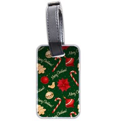 Merry Christmas Luggage Tag (two sides) from ArtsNow.com Back