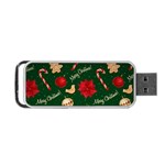 Merry Christmas Portable USB Flash (One Side)