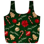 Merry Christmas Full Print Recycle Bag (XL)