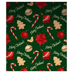 Merry Christmas Drawstring Pouch (Small) from ArtsNow.com Front