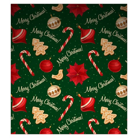 Merry Christmas Drawstring Pouch (Medium) from ArtsNow.com Front