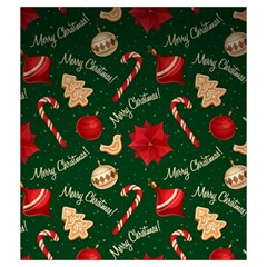 Merry Christmas Drawstring Pouch (Medium) from ArtsNow.com Front