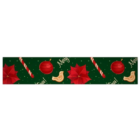 Merry Christmas Small Premium Plush Fleece Scarf from ArtsNow.com Front