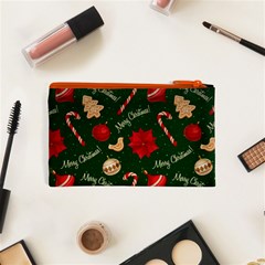 Merry Christmas Cosmetic Bag (XS) from ArtsNow.com Back