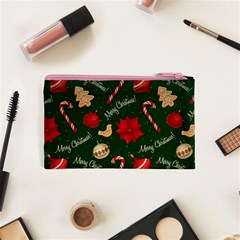 Merry Christmas Cosmetic Bag (XS) from ArtsNow.com Back