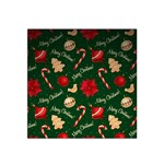 Merry Christmas Satin Bandana Scarf 22  x 22 