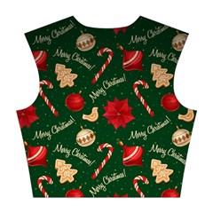 Merry Christmas Cotton Crop Top from ArtsNow.com Back