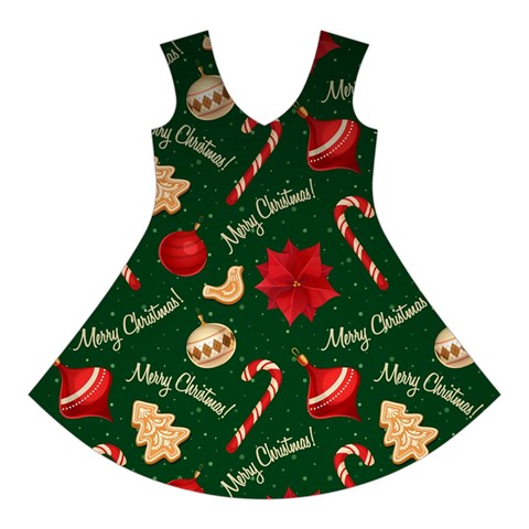 Merry Christmas Short Sleeve V Front