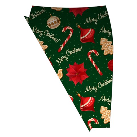 Merry Christmas Midi Wrap Pencil Skirt from ArtsNow.com Front Left