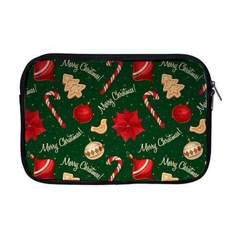 Merry Christmas Apple MacBook Pro 17  Zipper Case from ArtsNow.com Front