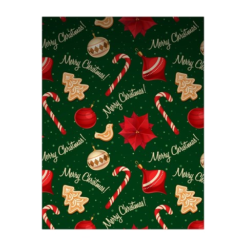 Merry Christmas Medium Tapestry from ArtsNow.com Front