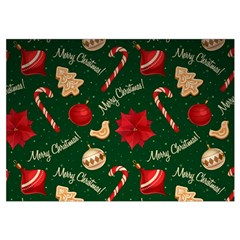 Merry Christmas Wristlet Pouch Bag (Small) from ArtsNow.com Belt Loop