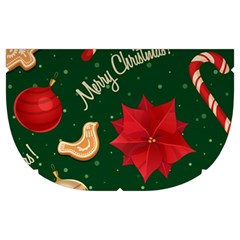 Merry Christmas Make Up Case (Medium) from ArtsNow.com Side Left