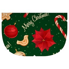 Merry Christmas Make Up Case (Large) from ArtsNow.com Side Left