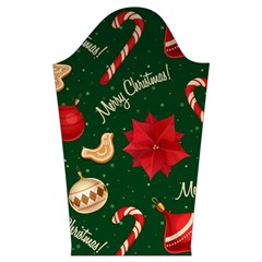 Merry Christmas Kids  Long Sleeve Velvet Lounge Robe from ArtsNow.com Sleeve Right