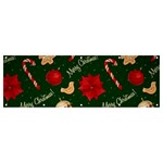 Merry Christmas Banner and Sign 12  x 4 