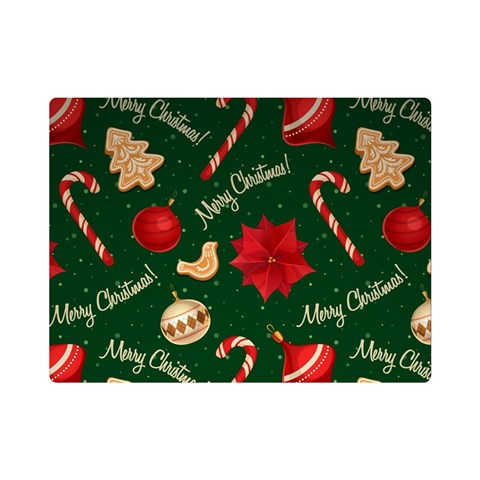 Merry Christmas Premium Plush Fleece Blanket (Mini) from ArtsNow.com 35 x27  Blanket Front