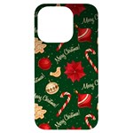 Merry Christmas iPhone 14 Pro Black UV Print Case