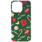 Merry Christmas iPhone 15 Pro Max Black UV Print PC Hardshell Case