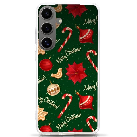 Merry Christmas Samsung Galaxy S24 Ultra 6.9 Inch TPU UV Case from ArtsNow.com Front