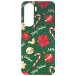 Merry Christmas Samsung Galaxy S24 Plus 6.7 Inch Black TPU UV Case