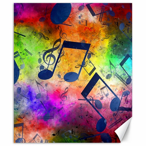 Music Texture, Grunge Music Background Canvas 20  x 24  from ArtsNow.com 19.57 x23.15  Canvas - 1