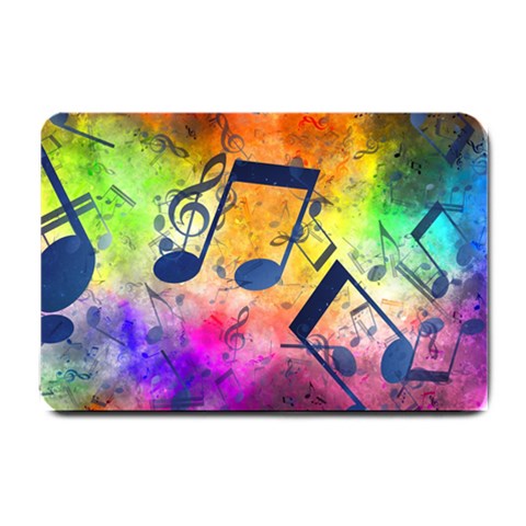 Music Texture, Grunge Music Background Small Doormat from ArtsNow.com 24 x16  Door Mat