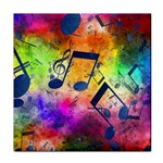 Music Texture, Grunge Music Background Face Towel