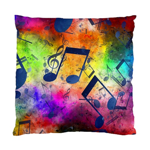 Music Texture, Grunge Music Background Standard Cushion Case (One Side) from ArtsNow.com Front