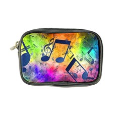 Music Texture, Grunge Music Background Coin Purse from ArtsNow.com Front