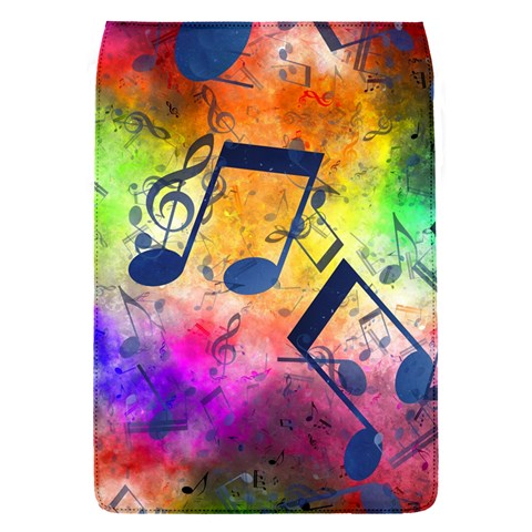 Music Texture, Grunge Music Background Removable Flap Cover (S) from ArtsNow.com Front