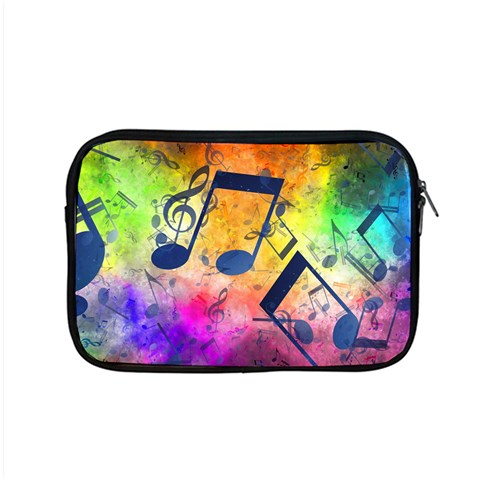 Music Texture, Grunge Music Background Apple MacBook Pro 15  Zipper Case from ArtsNow.com Front