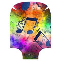 Music Texture, Grunge Music Background Luggage Cover (Medium) from ArtsNow.com Back