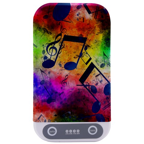 Music Texture, Grunge Music Background Sterilizers from ArtsNow.com Front