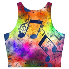 Music Texture, Grunge Music Background Cut Out Top from ArtsNow.com Back