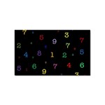 Numbers, Math, Keyboard Sticker Rectangular (10 pack)