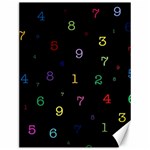 Numbers, Math, Keyboard Canvas 12  x 16 